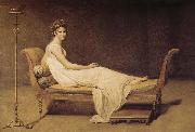 Jacques-Louis David Madame Recamier France oil painting artist